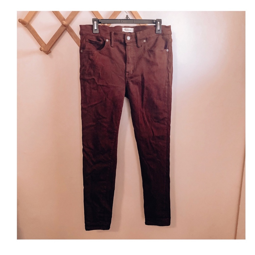9” High Rise Skinny Jeans
